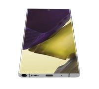 CFTGIW Écran de Téléphone Assemblage Organic Light émettant Diode LCD Touch Digitizer écran avec Trame d'outil d'empreinte Digitale pour 20 Ultra 5G SM N986B Gol (Silver)