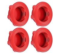 CFTGIW Écrou de Roue Hexadémique en Alliage en Alliage en Aluminium Léger 17 Mm 17 Mm Lâche pour / 8 RC Écrou de Carin (rouge)