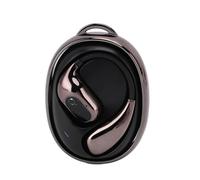 CFTGIW Éditeurs de Traducteur de Langue 144 Langues en Ligne 5.4 Clamp/Holder sur Les écouteurs de Traduction en Temps Réel avec Application pour la Musique de Voyage et Appelle Blanc sur Les (Black)