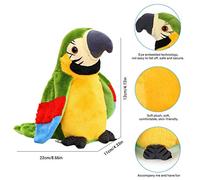CFTGIW Electric Talking P Toy Bird RéPétez Ce Que Vous Dites Cadeaux pour Les Enfants Talking P Toy ? Pas de Jouet Parlant pour Un électrique (B)