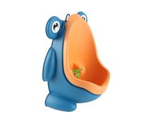 CFTGIW ENFANT UNIR MIGNE CARTOON DROIT DIMING CIBLEAU MUR MURD PEE Formation Urin pour Garçons pour les Enfants Green Eye Accrocheur Design Urinalpotty Training Urinalpotty Urinalpee (BLUE)