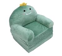 CFTGIW Enfants Pliables canapé Carton Mignon Softs Kids Soffing canapé Pliant Lit Kid Couch pour Tout-Petits Enfants à la Maison Dinosaure 2 Couches Pliables Sofakids Pliants (3 Niveaux)