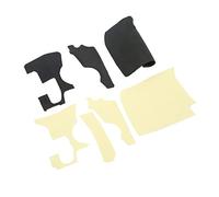 CFTGIW Ensemble de Poignées en Caoutchouc pour Caméra 70D, Remplacement de Caméra Avant et Arrière, Couvercle en Caoutchouc avec Ruban Adhésif et Peut 70D Votre Ensemble, Ce Modèle Applicable Est