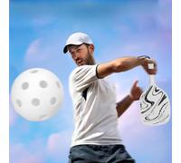 CFTGIW Ensemble de Raquettes de Pickleball Ensemble de 2 Raquettes et 4 Balles de Pickleball de Pickle-Ball avec Balles Accessoire de Sport Cela Comprend Les Pagaies des Joueurs et Un de Choix.