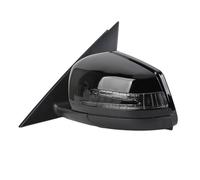 CFTGIW Ensemble de Rétroviseur avec Fonction de Chauffage, Pliage Automatique, Résistant aux Intempéries, Ensemble de Rétroviseur de Remplacement pour C250 C300 C63 Gauche 2048102976, Confirmer Si