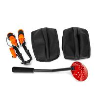 CFTGIW Ensemble d'équipement de Pêche sur Glace, Cuillère de Pêche sur Glace, Pics à, Genouillères, Combinaison de Protection, Retrait et Pioches Simples. Notre Utilisation de la n'est Que du