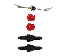 CFTGIW Essieu Différentiel Avant en Métal avec Boîtier d'Essieu pour Voiture d'escalade Télécommandée MN86K MN86KS 1/12 Pièce de Mise à Niveau Argent Votre Contrôle Parfaitement Plus Attrayant à