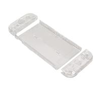 CFTGIW Étui Transparent pour Console de Jeu Split Dockable Coque de Protection Antichoc pour Manette de Jeu OLED 2021 pour le sans Boutons Peut Facilement être amovible] [Dockable et pour Vous Con