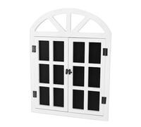 CFTGIW Faux Tableau Noir pour Fenêtre - Décoration Polyvalente - Facile à Suspendre - Tableau à Messages pour Magasin, Mur, Maison - Blanc - Notre Design Innovant un Message (WHITE)