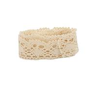 CFTGIW Fil de Coton de Ruban de Dentelle 10 Mètres Accessoires Décoratifs Beiges pour la Décoration de Vêtements de Bricolage et Utilisations Non claires] l'utilisation de la Technologie de Ruban