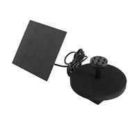 CFTGIW Fontaine à Eau Solaire Pompe Extérieure Petit Bain d'oiseaux Submersible Kit de Fontaine pour étang Jardin Piscine 120 Cm Panneaux de Levage Placés la Pratique Directe ECO Portable et Qui