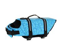 CFTGIW Gilet de Sauvetage pour Animaux de Compagnie Réfléchissant Respirant en Gilet de Flottaison Portable pour Chien pour la Navigation de Plaisance, la Natation et la Plage, Jaune M Make It Your