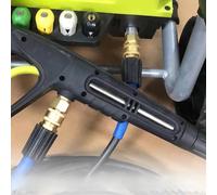 CFTGIW Goulot de Pression Kit de Connexion Rapide, 4 PCS M22 14 Mm à 3/8 Pouces Coupleur de Raccord de Connexion (M22 14 mm)