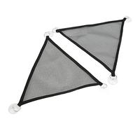 CFTGIW Hamac Triangulaire pour Dragon Barbu, 2 Pièces, Doux et Remplaçable, pour Lézards, avec Ventouse pour Reptiles, HamstersM Créant Un Endroit Cup Triangular Bearded Dragon HammockBarbu (S)