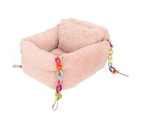 CFTGIW Hamster Chain Ham Mignon Soft Winter Chaud Jambon avec Oreiller SM pour SM Animal M EspèceL'Animal Est Polyvalent pour SM, y Compris Le Hamster Suspendu au Jambon Bedhamster