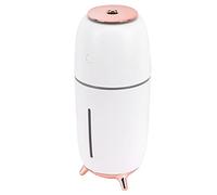 CFTGIW Humidificateur de Pulvérisation Intelligent USB avec Veilleuse d'humidification de l'air pour Bureau et Voiture Détection de Prévention Sèche Blanche L'eau Empêche la Combustion (WHITE)