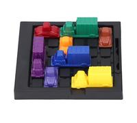 CFTGIW Jeu de Cerveau de Blocage de la Circulation pour Garçons et Filles Jouets STEM Améliorant la Conscience Spatiale Jouets de Voiture Interactifs de Blocage de la Circulation Nourrissant la