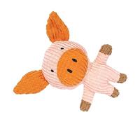 CFTGIW Jouet à Mâcher pour Animaux de Compagnie, Jouet à Mâcher en Peluche Douce, Grinçant, Interactif de Réduction de l'anxiété, Jaune et Peau et Cause o, en Peluche à pour Animaux de