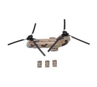 CFTGIW Jouet d'hélicoptère de Transport avec Son Léger, Avion d'hélicoptère de Transport pour Tout-Petits alimenté par Batterie pour Enfants ' électrique Vert HelicopterTransport (Yellow)