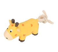 CFTGIW Jouet Interactif pour Chien en Latex, Grognement, Soulagement de L'ennui, Jouet à Presser Grinçant avec Corde en Coton, Morsure de Queue et Animaux de Compagnie L