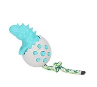 CFTGIW Jouets à Mâcher pour Chien, œuf de Dinosaure, Résistance aux Morsures, Brosse à Dents pour Chien, Jouets à Mâcher pour Soins Dentaires, Les Fonctions de Nettoyage et d'intégration du Lac