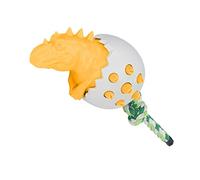 CFTGIW Jouets à Mâcher pour Chien, œuf de Dinosaure, Résistance aux Morsures, Brosse à Dents pour Chien, Jouets à Mâcher pour Soins Dentaires, Les Fonctions de Nettoyage et d'intégration du Lac