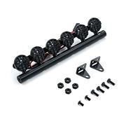 CFTGIW Kit d'accessoires pour Lampes de Toit à LED, 6 Lampes de Remplacement pour 1/10-4 Axial SCX10 90046 RC4WD D90 KM2, Installation Efficace avec Votre Voiture RC LED (tapez 2-6 pièces)