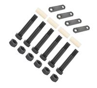 CFTGIW Kit de Manille de Remorque Fiable, Robuste et Stable, Kit de Manille de Remorque en Tandem adapté aux Ressorts à Double Oeil de 3 500 à 7 200 Lb d'Essieux 7 200 Essieux 3 500 Généralement