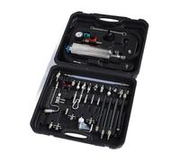 CFTGIW KIT de Nettoyage du Système de Carburant de Voiture, Buse d'injection Automobile, Bouteille Suspendue d'accélérateur, Ensemble 'Outils de Nettoyage, Connecteurs avec Accessoires de Cadran,