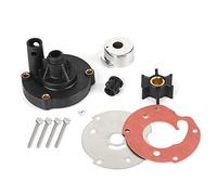 CFTGIW Kit de Réparation de Turbine de Pompe à Eau pour Johnson OMC 5.5 6 7. 763758 778166 Joint de Montage de Pompe de Moteur Hors-bord et Convient à la Coupelle Comprend Ce Kit de à Eau à Plaque