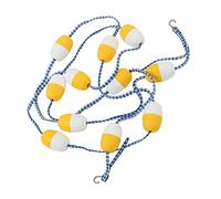 CFTGIW Lane Line 5M 7CM PVC RéUtilisation Corde de Séparation de Piscine pour Piscine Intérieure Essentielle Collisions Standardisées Utilisation de la Séparation et Augmente les nageurs. Il Fallait