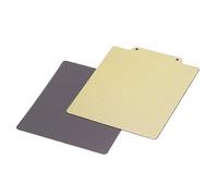 CFTGIW Lit d' 3D Double 220 X 220 Mm en Fibre de Carbone PET texturé en Tôle d'acier à Ressort PEI avec Magnétisme Doux pour l'acier Anet Est une Feuille en PET Température 3D Double Print