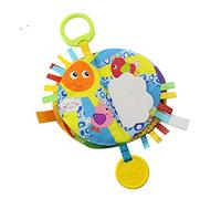 CFTGIW Livre de Bain pour bébé Lavable en Tissu Sûr et Résistant au Bruissement Livre pour bébé Imperméable pour Les Jeux d'éducation Précoce Le Matériau Forestier Est Doux et Facile Est Ce Tissu