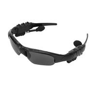 CFTGIW Lunettes de Soleil Polariseur Noir Open Enceintes de Haut-parleurs Portables Musique Portable Lunettes Soleil pour Conduire Quotidiennes