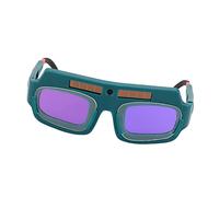 CFTGIW Lunettes de Soudage à Obscurcissement Automatique Solaire Arc et Lunettes à Gradation de Lumière Forte Foncé foncé Quand Frappe Li de Soudage AssombrissantesLunettes de SoudageLunettes de
