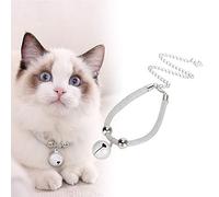 CFTGIW Magnifique Collier Réglable pour Animal de Compagnie, Collier pour Chat avec Cloche pour la Plupart des Chiens et Chats, en Fonction de la Longueur Dont Vous Avez Besoin, qualité pour Animal
