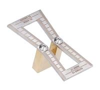CFTGIW Marqueur à Queue d'aronde Outil de Mesure de Jauge de Traçage à Queue d'aronde pour le Travail du Bois avec Pentes 1:5/1:6/:7/:8 de qualité Plus Rapide et Durable et pour une Conception