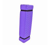 CFTGIW Mat de Camping en Mousse Extérieure Mattreux Pliant de Plage Pliant Matelas Mat Pas en Mousse de de Matfoam Camping (PURPLE)