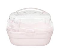 CFTGIW MATERI Hamster Carrier CageHamster Carry Case CageHamster Travel CagePortable (Rose Cerise Clair)