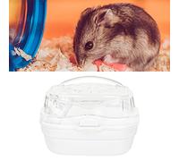 CFTGIW MATERI Hamster Carrier CageHamster Carry Case CageHamster Travel CagePortable (White)