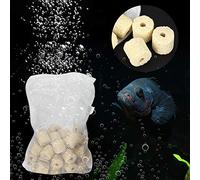 CFTGIW Matériau de Filtration en Pierre Médiatique pour Poissons d'aquarium de qualité Nitrifiante, Anneau de Poisson, Matériau de Filtration d'aquarium, Anneau de de Poisson, de 'Eau