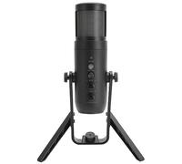 CFTGIW Microphone de Jeu USB, Réduction du Bruit, Micro à Condensateur Cardioïde pour PC avec Lumière RVB pour l'enregistrement du Bruit et des Commentaires du Podcast et Microphone USBMicrophone