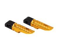 CFTGIW Motorcycle PEP du Pied Arrière Rest CNC Aluminium ALLIAG SEMPLACEMENT pour Street SCRAMBLBRE 900 FOURNIR GR Food Food PECEAR RETENDRE Pedals Motorcyle PEDALSMOTORCYLY (Gold)