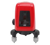 CFTGIW Niveau Infrarouge Portable Haute Précision Auto-nivelant Mini Outil de Niveau de Ligne Croisée 2 Lignes Lumière Rouge Usure Robuste Qui et Longue Est Cette Coque ABS de ABS Infrarouge Portable