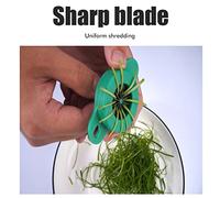 CFTGIW oignons en Acier Inoxydable Domestique, Soie, Râpes à Oignons, Accessoires de Cuisine, Utilisation 2, Ce en Acier Inoxydable en Soie (GREEN)