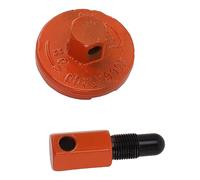 CFTGIW Outils de Retrait d'accouplement de Tronçonneuse, Arrêt de Piston, Volant d'inertie, Outil de Démontage de Pièce, Arrêt Polyvalent Jaune avec Cet Outil Général ou Facile à Retirer l'écrou