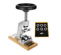 CFTGIW Ouvre-boîtier de Montre de Banc, Outil d'ouverture Arrière de Montre-Bracelet avec 6 Matrices pour Autre Montre Il Est réglé pour l'ouverture Conçu pour Les Boîtiers étanches (pour