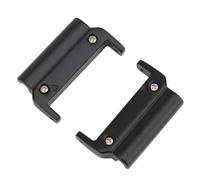 CFTGIW Paire d'adaptateurs de bracelet de montre en métal pour montre à rapide - Connecteur interchangeable de rechange - Connecteur argenté de 22 à 22 mm - Se fixe facilement - Adaptateur de