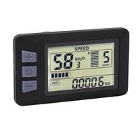 CFTGIW Panneau d'affichage LCD pour Vélo électrique P3H 24V 36V 48V 60V avec Fil 6 Broches pour Scooter électrique Il a et Mieux Li Panneau d'affichage LCD pour Vélo électriqueContrôle pour
