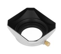 CFTGIW Pare-Soleil carré pour Objectif 37 Mm, Accessoire Pare-Soleil pour Appareil Photo Numérique, Finition Argentée de la Lumière Entrante dans l'image, Réduit et Améliore la netteté de la